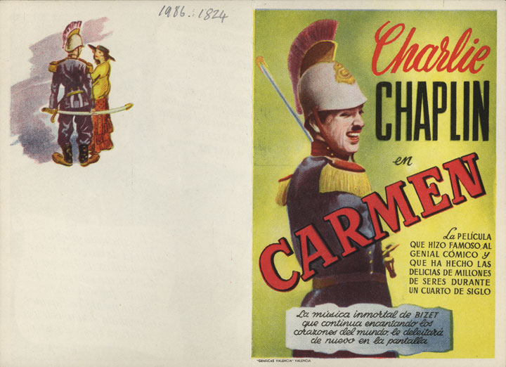Press Books: Charlie Chaplin's Burlesque On Carmen